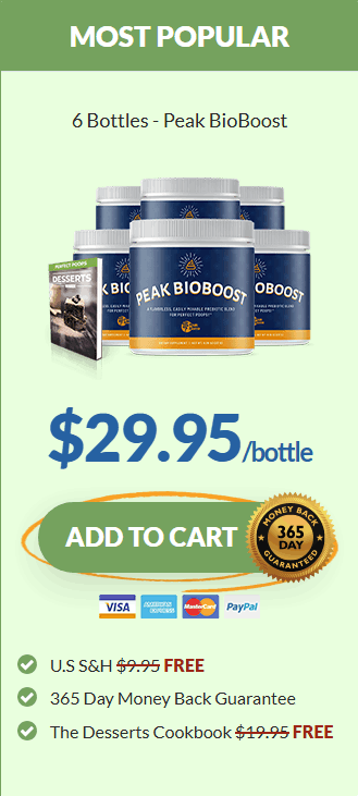 peakbioboost 6 bottle price